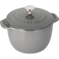 Staub Rice cocotte gietijzeren braadpan 1,6 L Grijs