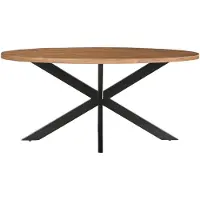 LivingFurn Rocky Oval 210 cm-13810