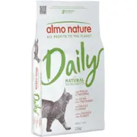 Almo Nature Daily met kip en kalkoen kattenvoer 2 x 12 kg