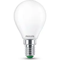 Philips UltraEfficient LED lamp - 25W - E14 fitting - Warmwit licht: 2700K - Mat glas - P45 kogellamp - Lange levensduur