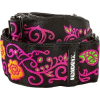 Dunlop Strap JH22 Hendrix Blacklight Monterey Pink