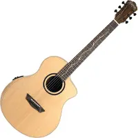 Washburn Bella Tono Suprema SC40SCE Natural Jumbo elektro-akoestische gitaar
