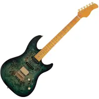 Sire Larry Carlton S10 Hss Tgr Dc Mn Trans Green