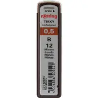Rotring hoogpolymere navulstiften voor fijne vulpotloden, 0,50mm, B