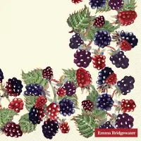 IHR Emma Bridgewater - Servetten - Lunch servetten - 33x33cm - Blackberries