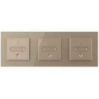 Livolo | Goud | SR | 3 | Slide-Dimmer | Wisselschakelaar - Bekijk