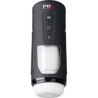 PDX Elite - verwarmde masturbator - zwart