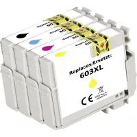 Renkforce Inktcartridge vervangt Epson 603XL, T03A6, T03A1, T03A2, T03A3, T03A4 Compatibel Combipack Zwart, Cyaan, Magenta, Geel RF-5655898