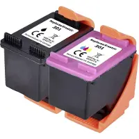 Renkforce Inktcartridge vervangt HP 301, N9J72AE, CH561EE, CH562EE Compatibel Combipack Zwart, Cyaan, Magenta, Geel RF-5633218
