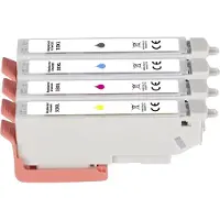 Renkforce printerpatronen, vervanging voor Epson 33XL, T3351, T3361, T3362, T3363, T3364. Compatibel combipack: foto, zwart, cyaan