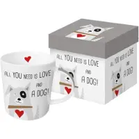 Paperproducts Design ppd Trend Mug in Geschenkbox Love and Dog