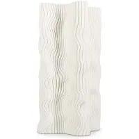 SP Collection Vaas 17,5x17,5xH33cm fluid white Vea