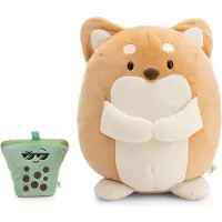 Nici Hond Hiro met Bubble Tea - Knuffel - 27 cm