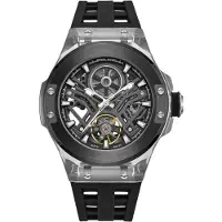 Police Analoog horloge ' Cyclone ' zwart