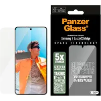 PanzerGlass Schermbescherming Galaxy S25 Edge Ceramic Ultra Wide Fit