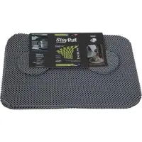 StayPut Placemat en onderzetter set - grijs -