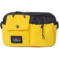 Long Weekend Santa Fe Shoulder Bag, Yellow Fleece