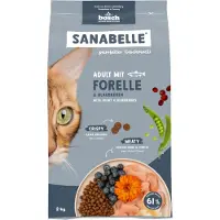 Sanabelle Adult met forel en bosbessen kattenvoer 2 kg
