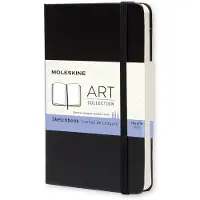 Moleskine Carnet de croquis - Format de poche - Couverture rigide noire