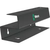 Wera 05136424001 9604 Metalen rek, 2 dwarsgrepen, 7 stuks