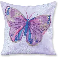 Diamond Dotz Butterfly Purple - Diamond Painting (38x38 cm)