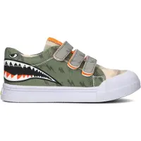 Go Bananas Shark sneakers grijs Jongens Textiel Meerkleurig - maat 33