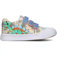 Go Bananas Jongens Sneakers Dino - Beige - Maat 34