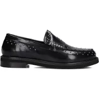 Stefano lauran Dames Loafers 12095 - Zwart - Maat 37,5