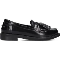 Stefano lauran Dames Loafers 12044 - Zwart - Maat 39