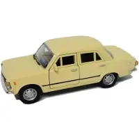 Welly Fiat 125p Modelauto Schaal 1:39 - Crème