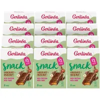 Gerlinéa 12x Repen Chocolade & Hazelnoot 8 X 102 Gr