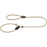 Hunter retrieverlijn met stop freestyle beige - 170x0,8 cm - Hondenlijn