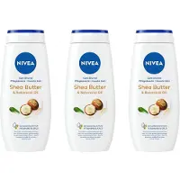 Nivea Douchegel Shea Butter & Botanical Oil - Voordeelverpakking 3 x 250 ml