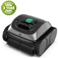 Wybot C1 draadloze robot zwembadreiniger, 150min looptijd, wandklimmen, intelligente routeplanning - Grijs Groen