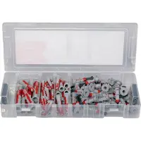 Fischer 560098 MiniFixTainer DuoLine Bevestigingsset 77 stuk(s)