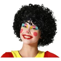 Atosa Pietenpruik - zwart - krullen - sint en piet - sinterklaas - dames/heren
