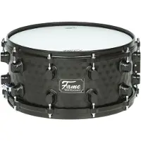 Fame FSB-65-B Hammered Black over Brass Snare 14"x6,5" - Snare drum