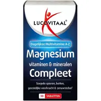 Lucovitaal Magnesium Vitamine en Mineralen Compleet - 3 x 30 tabletten - Voordeelverpakking
