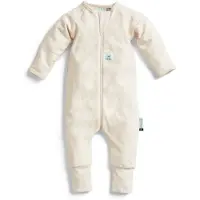 ErgoPouch Babypyjama - Baby pyjama - 1,0 Tog - Pyjama jongens - Pyjama meisjes - 6-12 md- Oatmeal Marle