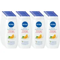 Nivea Douchegel - Orange & Avocado Oil 250 ml - Voordeelverpakking 24 stuks