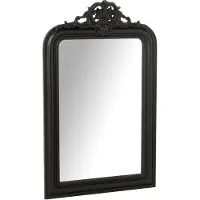 J-Line Wall mirror ema wood black