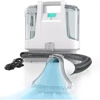 SCH Stoomreiniger bank - Stoomreiniger - Stoomreiniger meubels - 400 W - 1100 ml - Draagbaar - Wit/Grijs - ‎15cm x 29cm x 27cm