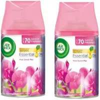 Air Wick - Navulling - Pink Sweet Pea - 2 x 250 ml
