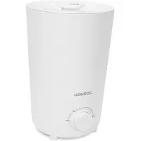 Vonroc Luchtbevochtiger 2,6 liter - ultrasoon | wit