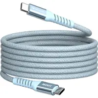 Verbatim Sync & Charge USB-C naar USB-C 100W magnetische kabel 120 cm - blauw