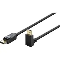 Goobay DisplayPort kabel | haaks/beneden | DP2.1a (10K 60Hz) | UHBR13.5 (54Gbit/s) | 3 meter