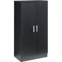 En.casa Schoenenkast Notribontaa 108x55x35 cm zwart []