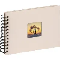 Walther design SA-109-W Fun Wedding Selection - Spiraal album - Formaat 23 x 17 cm - Crème wit