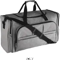 Sol 70900 - Multi-Pocket Weekend Sporttas Mixed Grey - polyester/nylon