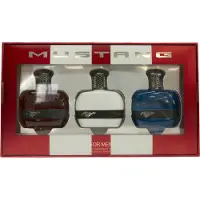 Mustang Geschenkset: 30 ml Red Eau de Toilette + 30 ml White Eau de Toilette + 30 ml Blue Eau de Toilette